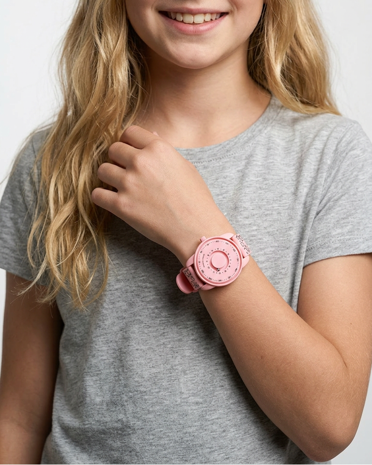 Orologio per bambini Bubbles Rosa