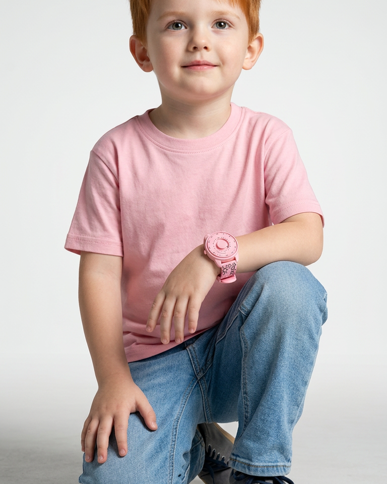 Orologio per bambini Bubbles Rosa