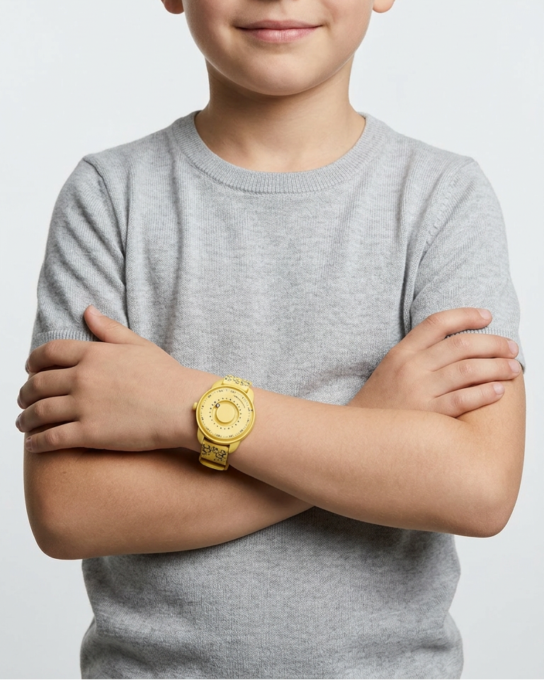 Orologio per bambini Bubbles Giallo