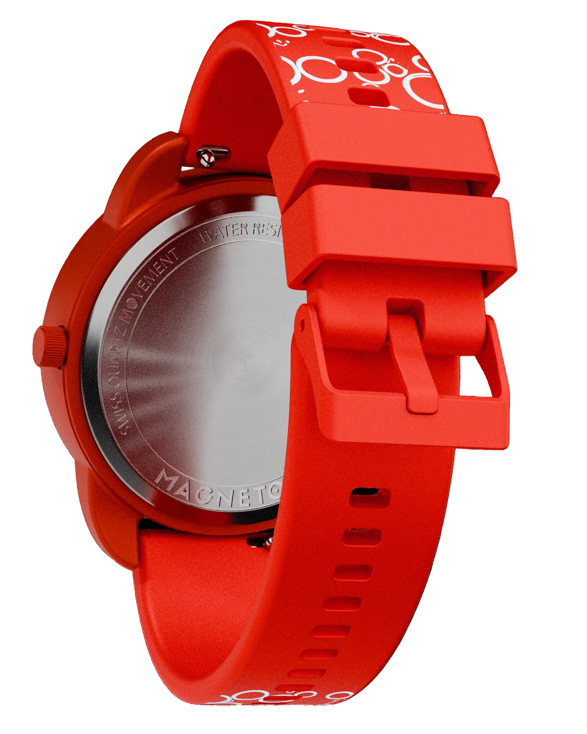 Kinder-Uhr Bubbles Red
